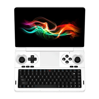 7-inch GPD WIN Mini 2025 handheld game console with 120Hz display, black color, and 32GB storage for immersive gaming.