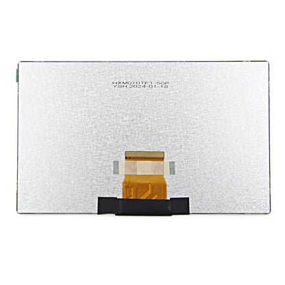 7-inch RGB 24-bit IPS LCD display with 1024x600 resolution and 350nit brightness, ideal for portable electronic projects.
