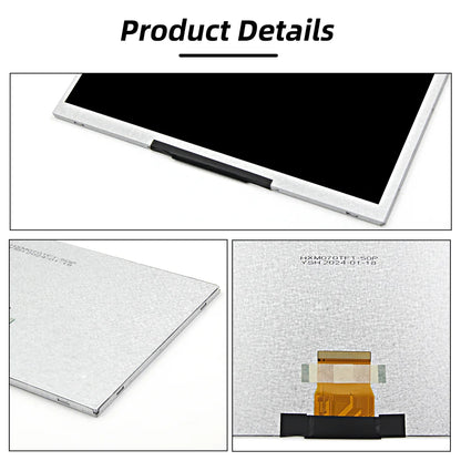 7-inch RGB 24-bit LCD display with 1024x600 resolution and 350nit brightness, ideal for portable electronic projects.