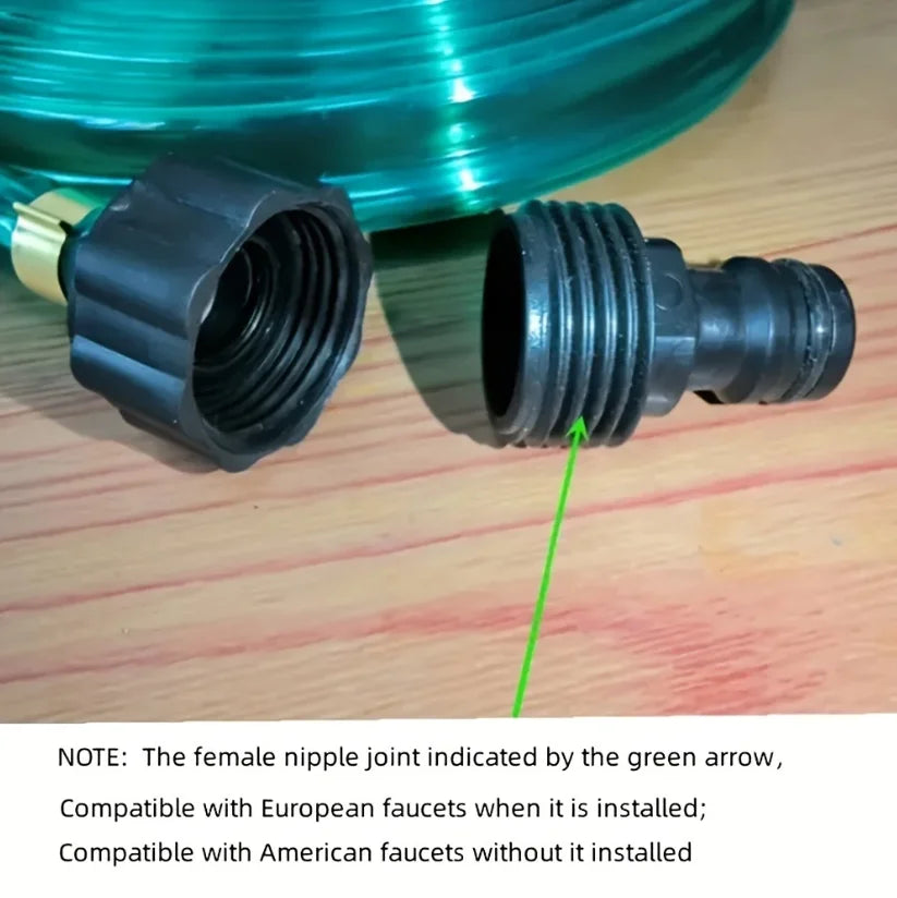 Automatic garden sprinkler heads and soaking hoses for lawn watering, part of irrigation supplies for efficient garden irrigation.