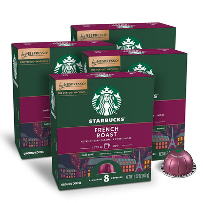 BackupMyFilesNow® Starbucks by Nespresso Vertuo Sumatra dark roast coffee pods, 32-count, single-origin Sumatra, brews 7.8 oz.