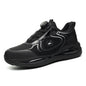Men's steel toe work shoes by BackupMyFilesNow.com, lightweight safety boots with anti-smash and anti-puncture protection.