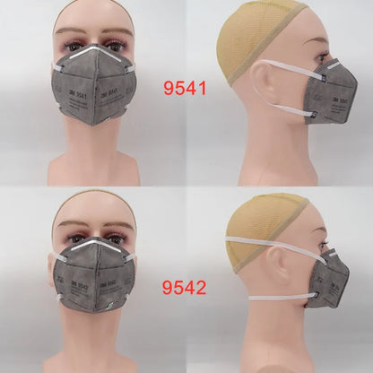 3M KN95 adult reusable face masks in individual packs, with hygienic design and FPP2 filter for safety and protection.