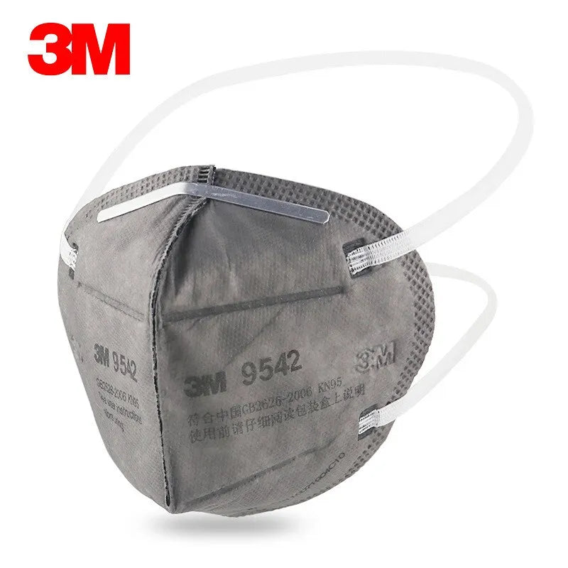 3M KN95 adult reusable face masks in individual packs, with hygienic design, FPP2 filter, and safety approval.