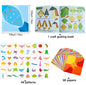 Colorful origami paper sheets and instruction book from BackupMyFilesNow.com, ideal for kids and beginners' paper craft projects.