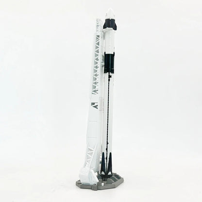 1/200 scale SpaceX Falcon 9 rocket model by BACKUPMYFILESNOW.COM®, diecast metal collectible toy for display and collection.