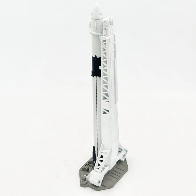 1/200 scale SpaceX Falcon 9 rocket model by BACKUPMYFILESNOW.COM®, diecast metal collectible toy for display and collection.
