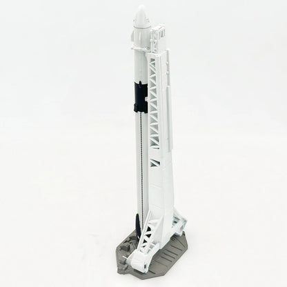 1/200 scale SpaceX Falcon 9 rocket model by BACKUPMYFILESNOW.COM®, diecast metal collectible toy for display and collection.