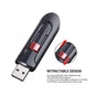 Black USB flash drives with high capacity up to 128GB, featuring keychains and compact design for business and storage use.