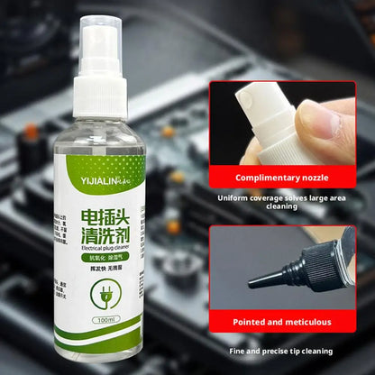 BackupMyFilesNow® electrical cleaner aerosol spray for fast-drying, heavy-duty industrial equipment and car plug degreaser liquid.