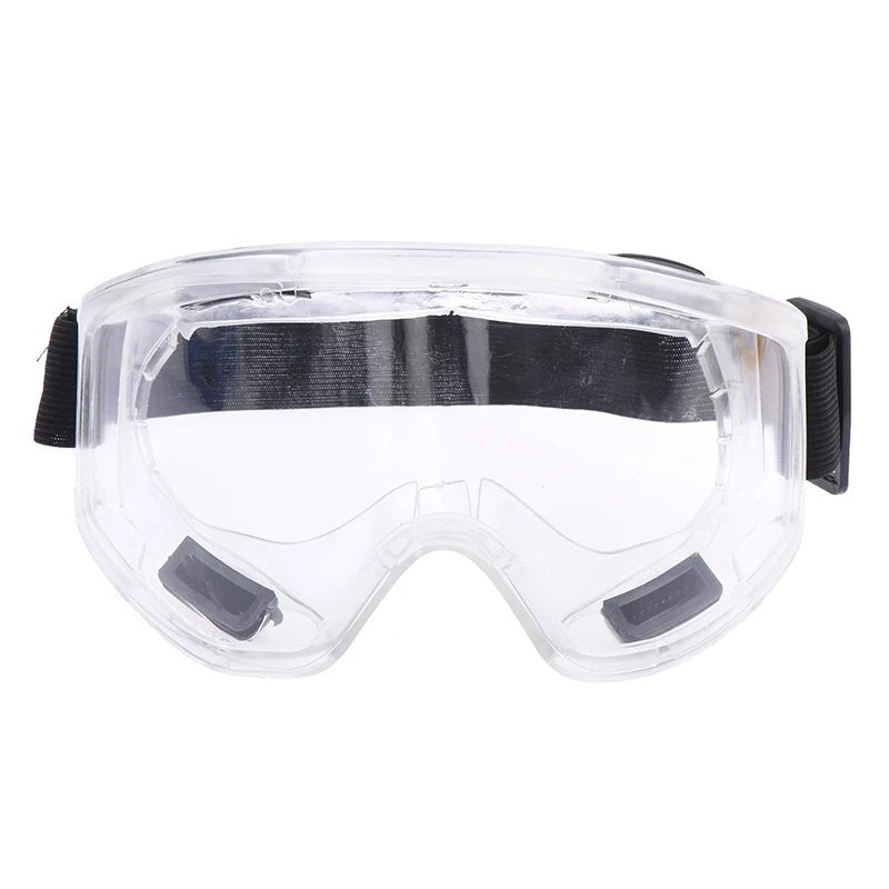 High-quality safety goggles with clear lenses, anti-splash dust proof design, ideal for lab work and industrial eye protection.