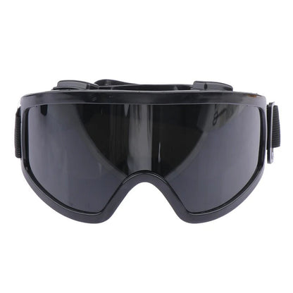 Clear lens safety goggles by BACKUPMYFILESNOW.COM® with anti-splash dust-proof design for industrial lab eye protection.