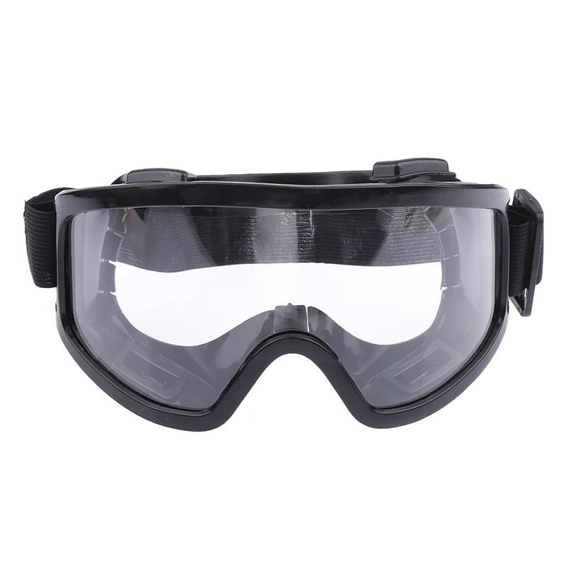 High quality safety goggles with clear lenses, dust-proof and anti-splash for lab work and industrial eye protection.