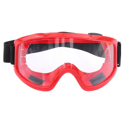 High quality safety goggles with clear lens, anti-splash dust-proof design, for industrial work and laboratory eye protection.