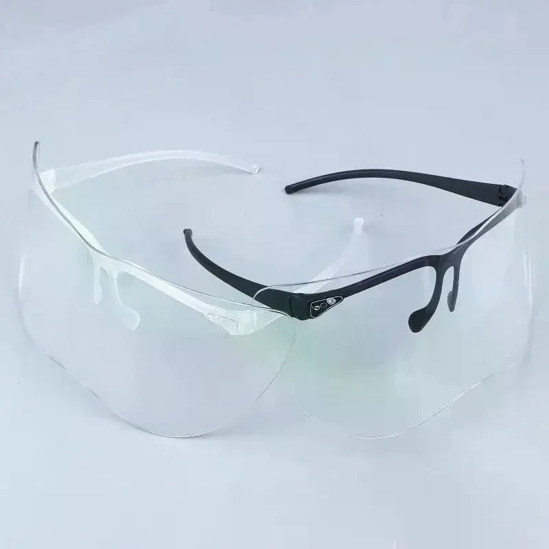 Unisex BACKUPMYFILESNOW.COM® safety goggles with dust-proof, anti-splash lenses, suitable for outdoor sports and cycling protection.