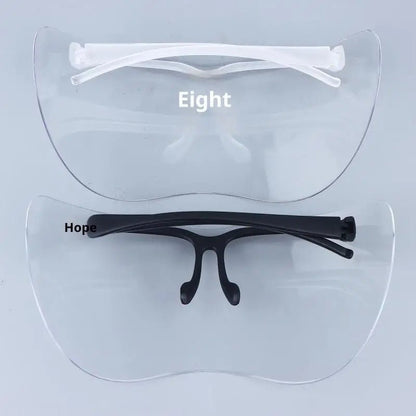 Unisex BACKUPMYFILESNO.COM safety goggles with dust-proof, anti-splash protection and windproof design for outdoor sports and cycling.