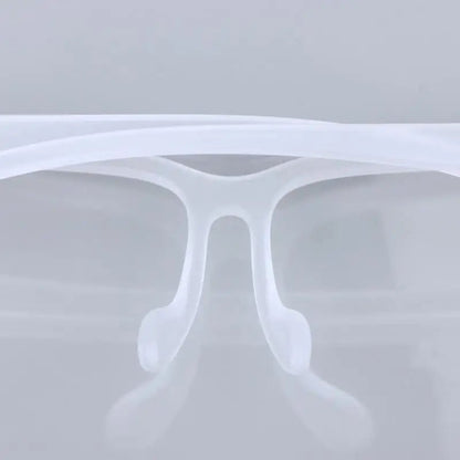 Unisex safety goggles with dust-proof and anti-splash protection, designed for outdoor sports, cycling, and windproof eye safety.
