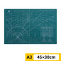 PVC cutting pad in various sizes, used as a protective table mat for art, sewing, patchwork, and craft projects.