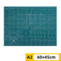 PVC cutting pad in various sizes, used for art drawing, patchwork sewing, craft projects, and protecting surfaces during crafting.