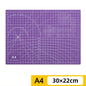 PVC cutting pad in various sizes, ideal for art drawing, patchwork sewing, and craft projects, providing protective surface for crafting.