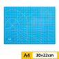 PVC cutting pad in various sizes, ideal for art drawing, patchwork sewing, and craft projects, providing protective surface.
