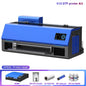 OYfame A3+DTF Printer for Epson XP600, textile and t-shirt printing machine with DTF oven, featuring film transfer and direct-to-film printing