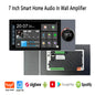 7-inch smart home background music player with touch screen and Zigbee gateway, wall-mounted amplifier by BackupMyFilesNow.com