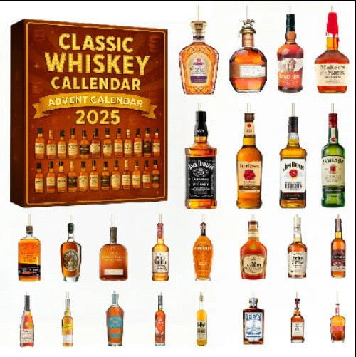 Acrylic blind box Christmas decorations in clear acrylic with festive holiday designs, from BACKUPMYFILESNOW.COM®.