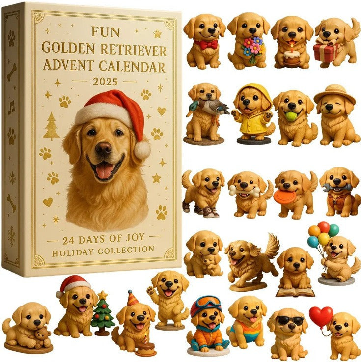 Acrylic blind box Christmas decorations in clear acrylic with festive designs, compact size, by BACKUPMYFILESNOW.COM®.