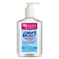 Six 12 fl oz BACKUPMYFILESNOW.COM® PURELL Advanced Hand Sanitizer Refreshing Gel pump bottles, hygienic hand sanitizer pack.