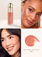 Hot Rare Beauty 7-color mashed potatoes blusher and lip gloss set with long-lasting matte liquid blush and moisturizer makeup.
