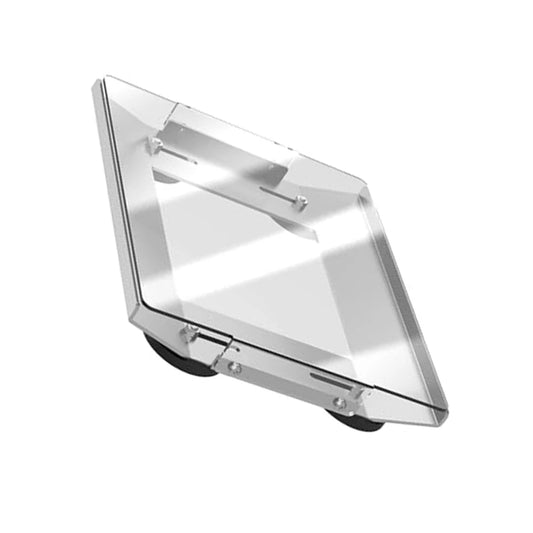 Starlink Mini aluminum transparent roof magnetic and suction cup mounting bracket, portable car mount kit by BACKUPMYFILESNOW.COM®