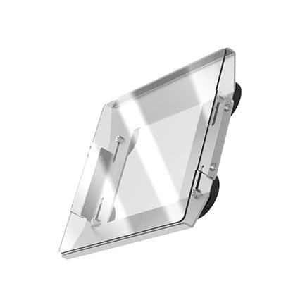 Aluminum magnetic roof mounting bracket for Starlink Mini, with suction cup, portable car mount kit, by BACKUPMYFILESNOW.COM.