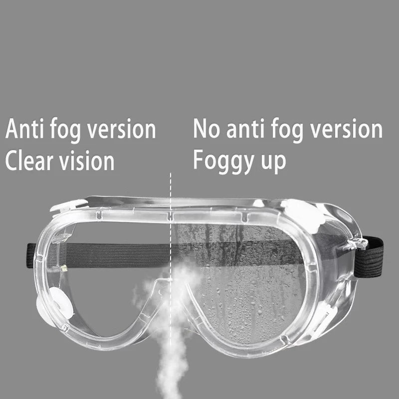 BackupMyFilesNow® anti-fog safety goggles with splash-proof and windproof design, ideal for cycling and equestrian sports.