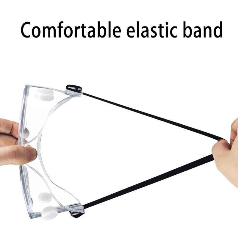 BackupMyFilesNow® anti fog safety goggles, splash-proof and windproof protective eyewear for cycling, equestrian, and sports activities.