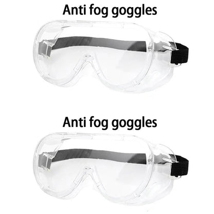 BACKUPMYFILESNOW® anti-fog safety goggles with splash-proof and windproof design, suitable for cycling and equestrian sports.