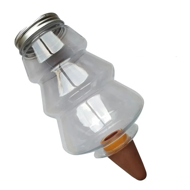 Automatic flower watering machine from BackupMyFilesNow.com, self-watering irrigation device for household plants, dripper system.