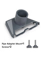 StarLink Gen 3 mount stand with pipe socket and Ethernet cable holder, compatible with roof mounting kit and accessories.