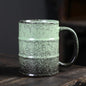 Large 600ml ceramic oil barrel-shaped coffee mug by BackupMyFilesNow.com, perfect for latte, espresso, or water drinks.
