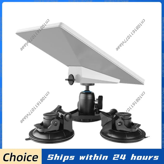 Starlink Mini suction cup mount for car windows and sunroofs, adjustable and rotatable antenna holder by BACKUPMYFILESNOW.COM®
