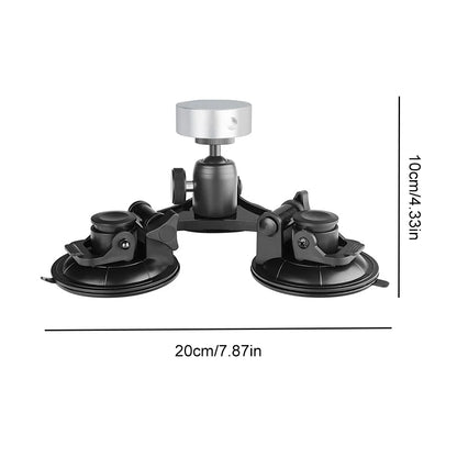 Starlink Mini suction cup mount with rotatable bracket for car windows and sunroofs, wear-resistant, adjustable antenna holder by BACKUPMYFILESNOW.COM