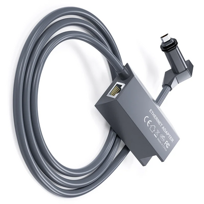Starlink Ethernet Adapter for Dish Antenna Satellite Internet V2 Powerline Kit, GEN2 Ethernet connection, by BACKUPMYFILESNOW.COM®