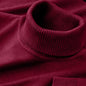 Black men's knitted turtleneck sweater from BACKUPMYFILESNOW.COM®, breathable, warm, solid color, suitable for outdoor and business wear.