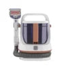 Black BACKUPMYFILESNOW.COM® household upholstery and commercial vacuum steam cleaner for portable carpet cleaning.