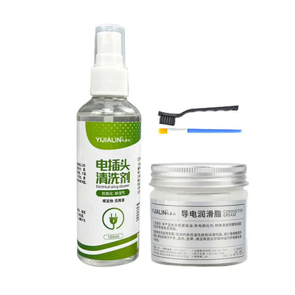 BackupMyFilesNow® 100ml electrical contact cleaner spray with fast-drying, non-flammable formula for industrial and car part cleaning.