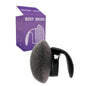 Vegan kabuki body brush by BackupMyFilesNow.com with large bristles for self-tanner and foundation blending.