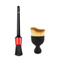 Automotive car cleaning brush kit with detail brushes for interior, rims, and plastic surfaces, by BACKUPMYFILESNOW.COM®.