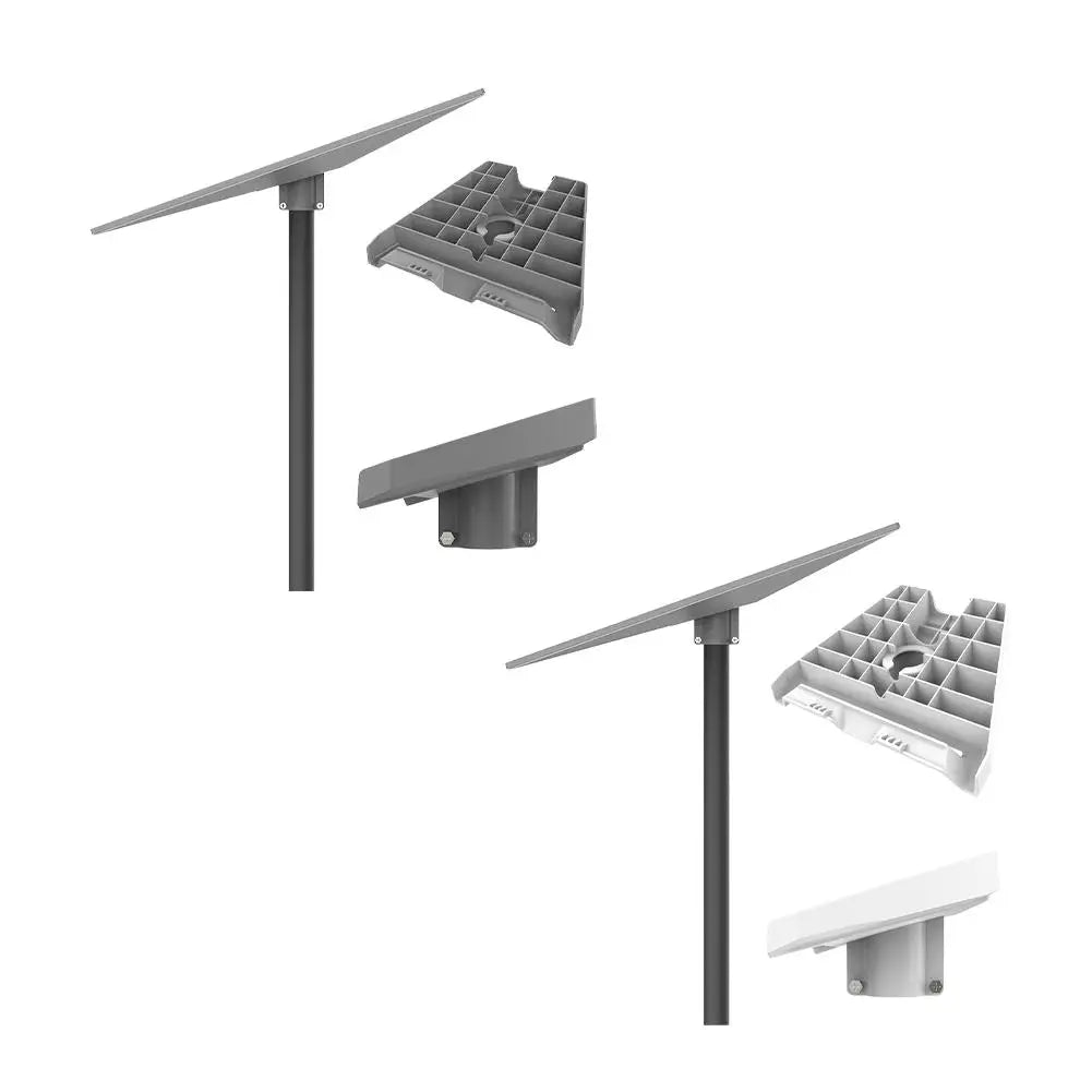 Starlink Gen 3 pipe adapter and pole mount bracket made of ABS, designed for roof mounting and V3 plate installation.