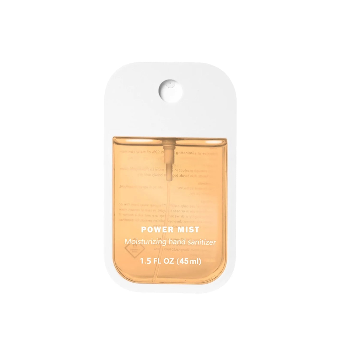 BackupMyFilesNow 7 Flavors Power Mist Hand Sanitizer spray in a portable bottle, hydrating and suitable for adult use