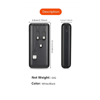 Power bank-shaped storage box from BackupMyFilesNow.com holding watches, jewelry, cash, and small valuables in a compact safe design.